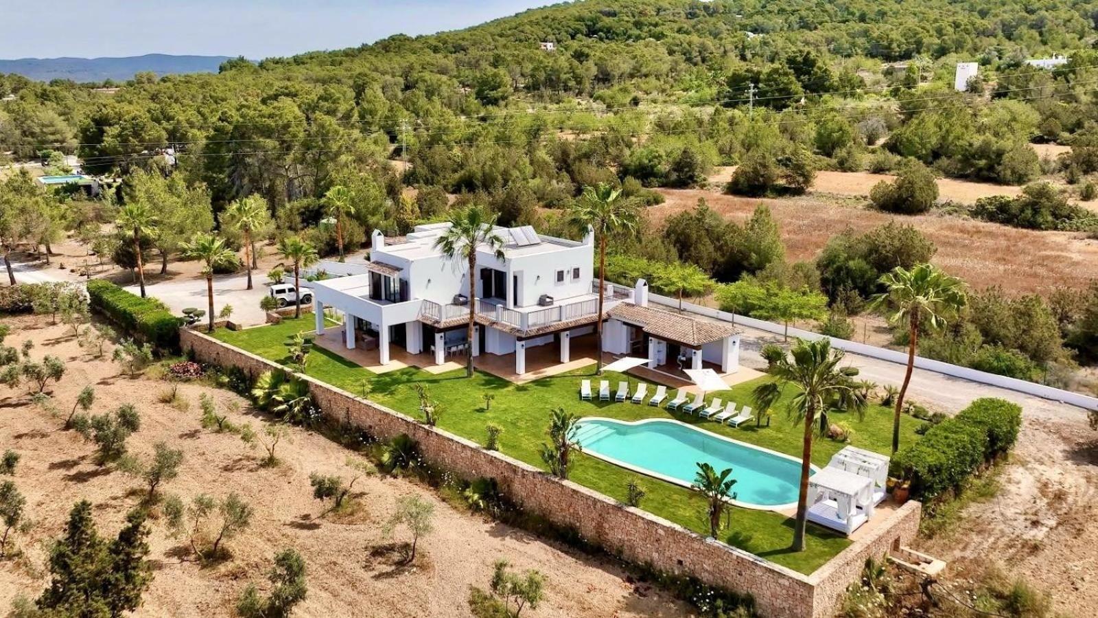 הוילה Sant Antoni de Portmany Ferienhaus Mit Privatpool Fuer 10 Personen Ca 450 Qm In Bella Vista, Ibiza Westkueste Von Ibiza מראה חיצוני תמונה